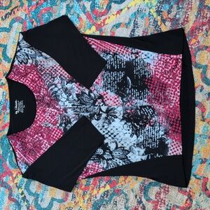 Chico's Size 1 Long Sleeve Tunic Top